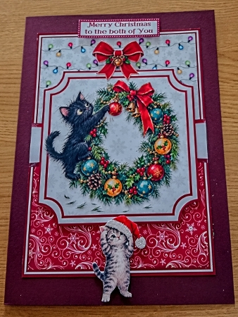 CHRISTMAS KITTEN FUN by Margaret Scott