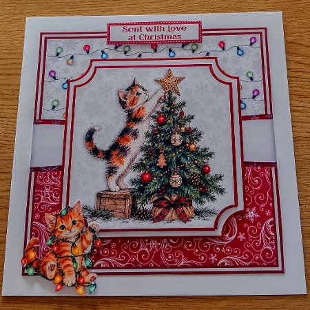 CHRISTMAS KITTEN FUN by Margaret Scott