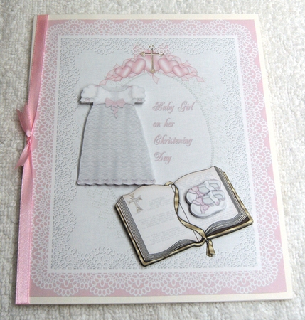 Baby Girl Christening Day by Margaret Scott