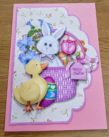 Easter Bunny & Duckling by Margaret Scott
