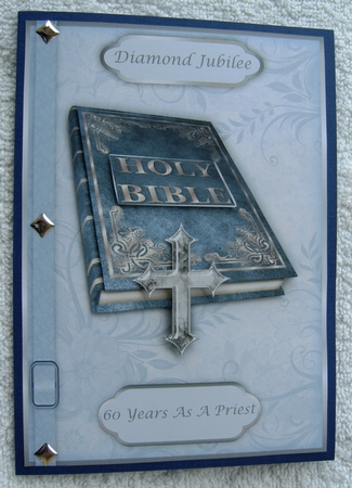 First Communion - Boy - Card Front with Step by Step by Margaret Scott