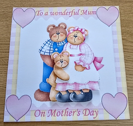 Mother Bear on Mother's Day by Margaret Scott