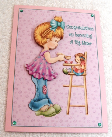 Congratulations Now Youre a Big Sister by Margaret Scott