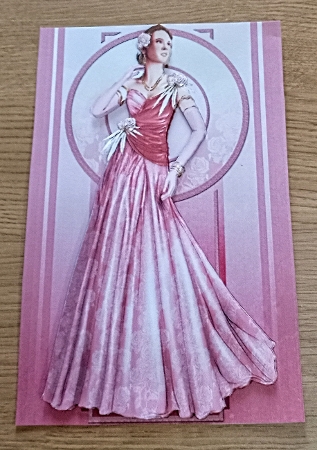 Art Deco Lady Rose (pink) by Margaret Scott