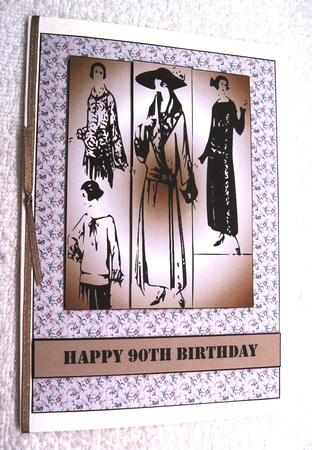 Stamped Look Fashion Ladies by Margaret Scott
