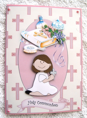 Communion Girl Sheet by Margaret Scott