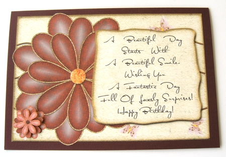 Fantastic Day Birthday Topper 2 by Margaret Scott