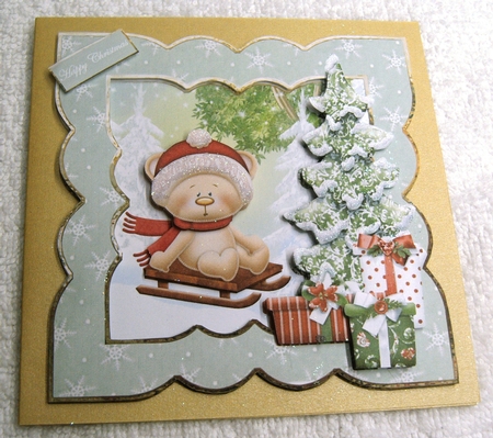 Wow Santa Has Been While I Was Sledging by Margaret Scott