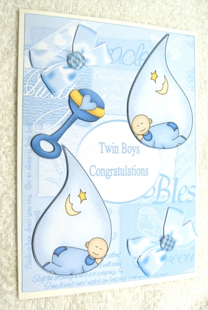 Twin Boys 1 by Margaret Scott