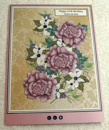 Female Birthday Card or Special Occasion by Margaret Scott