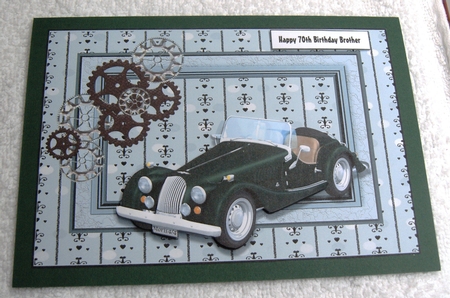 Vintage Car Male Any Occasion by Margaret Scott