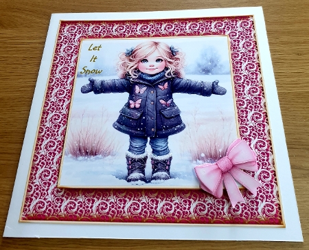10 Gold Filigree Square Frames by Margaret Scott