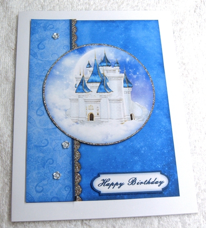 Fantasy Castle Quick Card by Margaret Scott