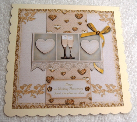 Love Hearts - Anniversary or Wedding by Margaret Scott