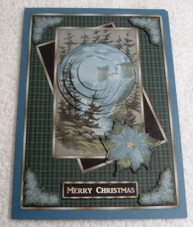 Highland Castle Christmas Py by Margaret Scott