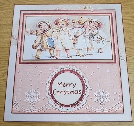 Cardtopper Let It Snow 423 by Margaret Scott