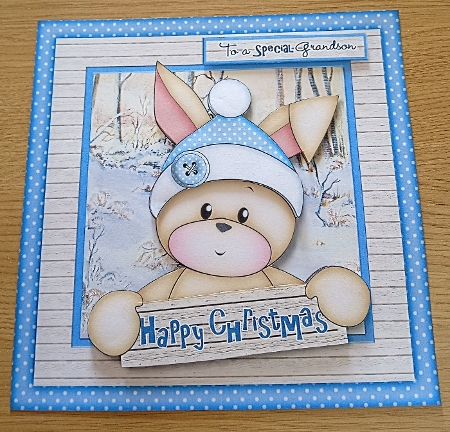 Bunny's 1st Christmas Mini Kit by Margaret Scott