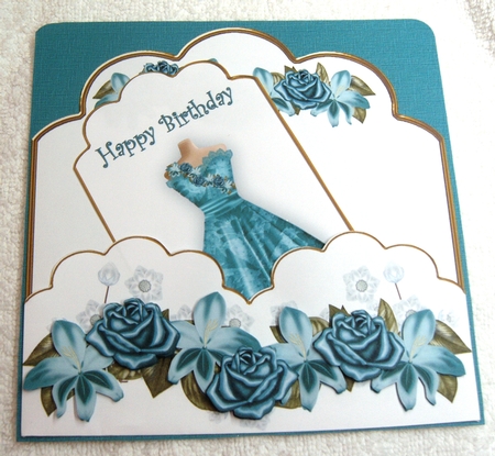 Back to Basics in Teal by Margaret Scott