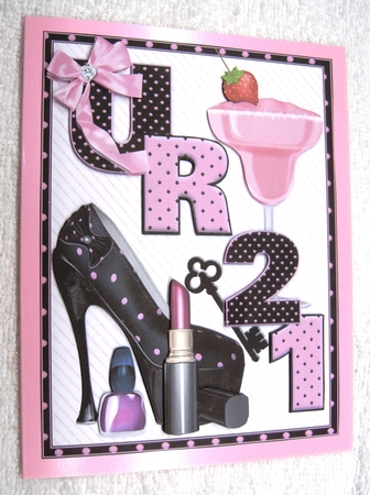 Ur 21 Female Birthday by Margaret Scott