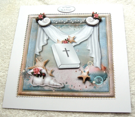 Christian Celebrations Card Topper 1 by Margaret Scott