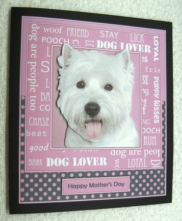 Westie Dog Lover by Margaret Scott