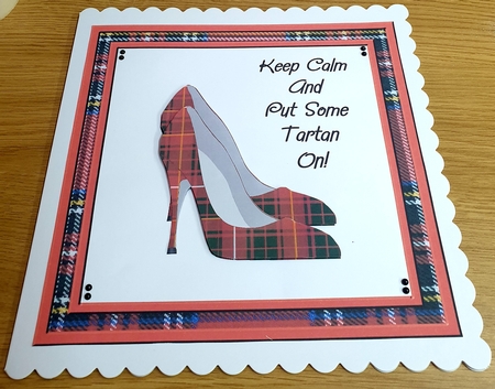 Scotland's Tartan Frames Set 2 by Margaret Scott