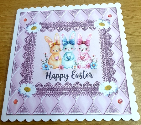 Paper Mix Cu 8 x 8 by Margaret Scott