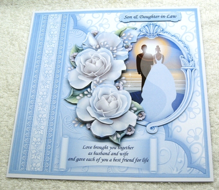 Wedding Day at Sunset 8x8 Decoupage Mini Kit by Margaret Scott