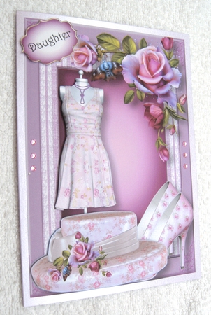 Romantica Roses Dress, Hat & Shoes by Margaret Scott