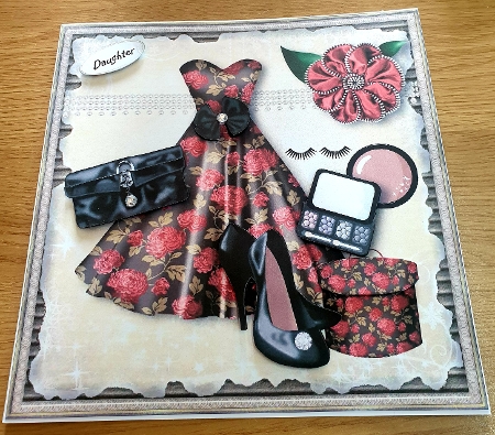Dance the Night Away Card Topper 1 by Margaret Scott