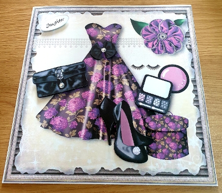 Dance the Night Away Card Topper 2 by Margaret Scott