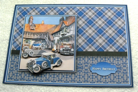Vintage Car Mini Kit by Margaret Scott
