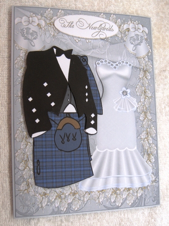 pride of scotland newlyweds by Margaret Scott