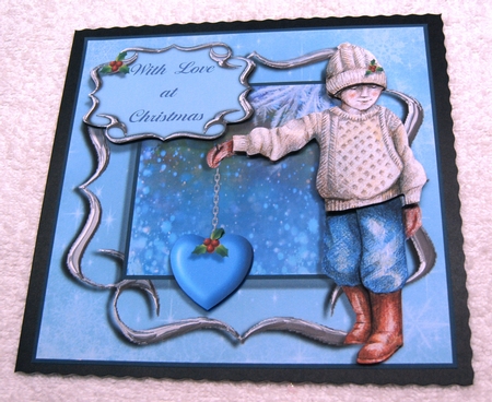 Love Heart at Christmas by Margaret Scott