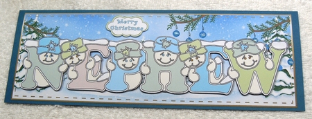 Pastel Snowmen - NEPHEW by Margaret Scott