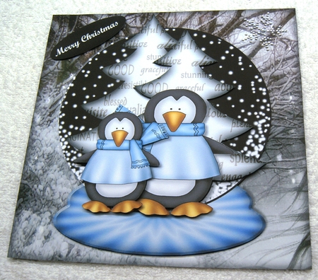 Snow Globe Penquin Friends Mini Kit by Margaret Scott