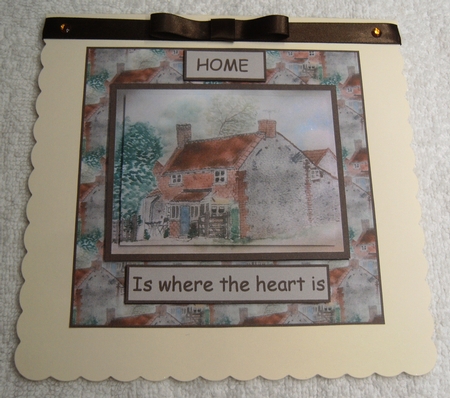 new home original art by Margaret Scott