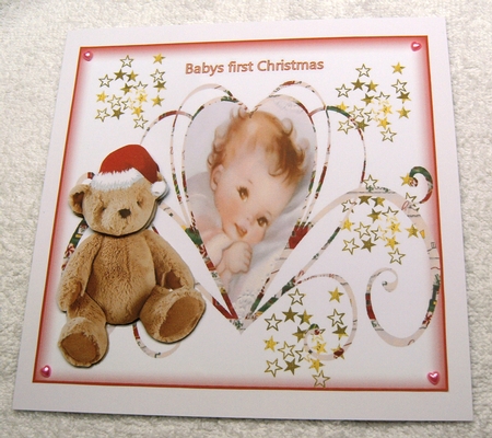 babys first christmas insert by Margaret Scott