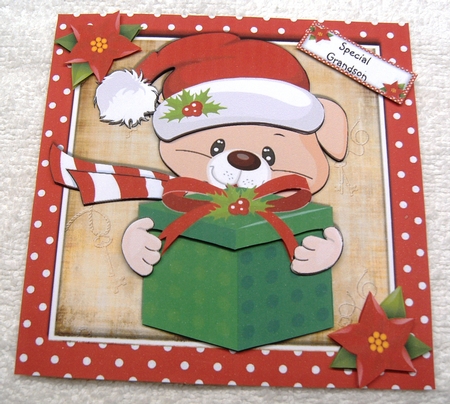 15 7x7 Festive Red Cuties by Margaret Scott