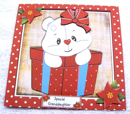 15 7x7 Festive Red Cuties by Margaret Scott