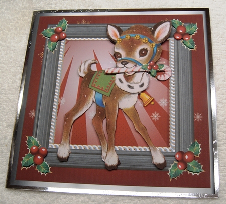Cute Reindeer by Margaret Scott