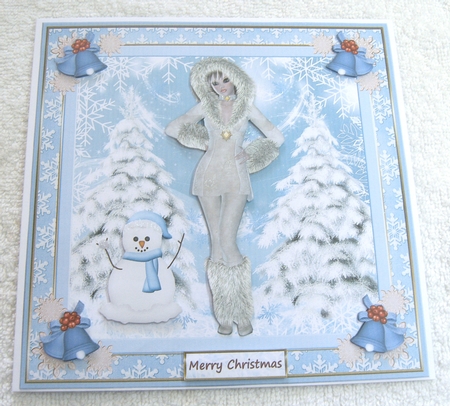 A Winters Day Christmas Topper 5 by Margaret Scott