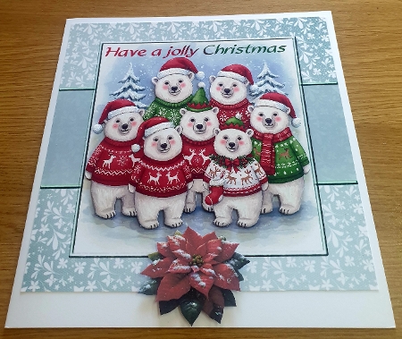 8x8 frames, card fronts cu4cu cu and pu ok  by Margaret Scott