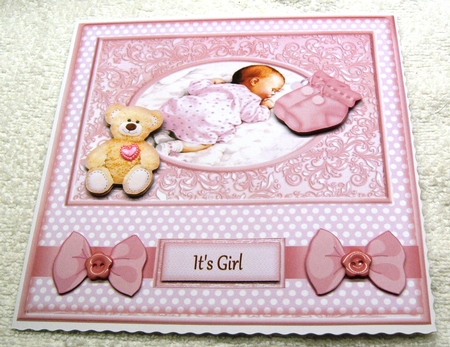 New baby Girl Cutie by Margaret Scott