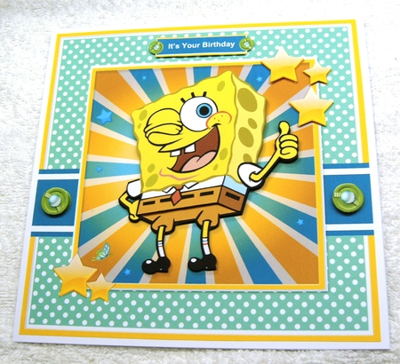 Sponge Bob Birthday 3 by Margaret Scott