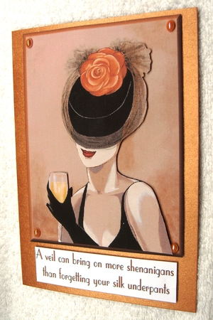  Orange Rose by Margaret Scott