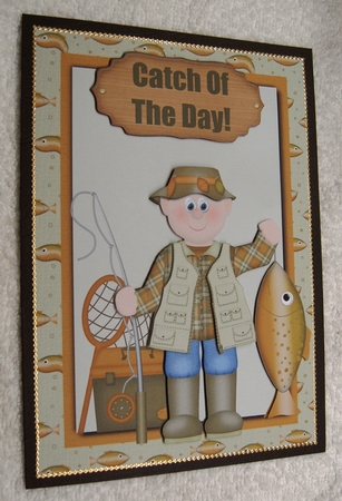 Mixed Male Bumper Kit (wolves, fishing, tools etc) by Margaret Scott