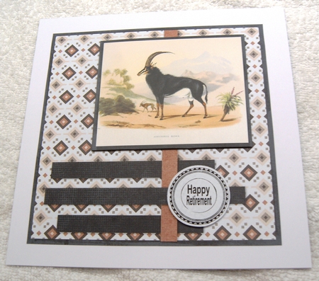 Male Vintage Safari Animals Bumper Kit by Margaret Scott