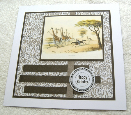 Male Vintage Safari Animals Bumper Kit by Margaret Scott