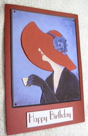 Red Hat Lady by Margaret Scott